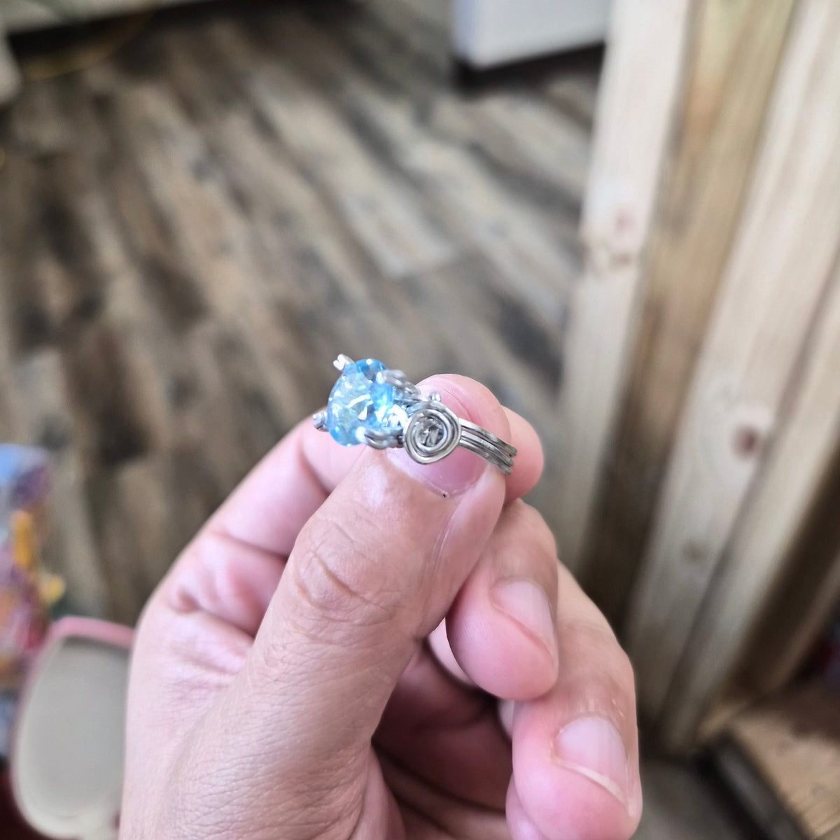Blue Topaz Ring