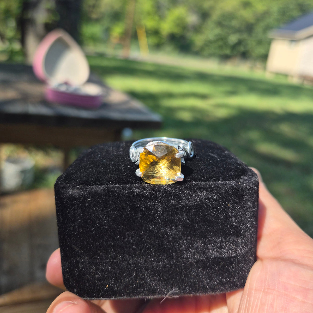 Citrine Ring